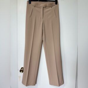 ✨Conrad C Beige Wide-Leg Dress Pants - Size 8